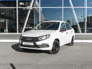 2018 Lada (ВАЗ) Granta I Рестайлинг, белый, 449000 рублей, вид 1