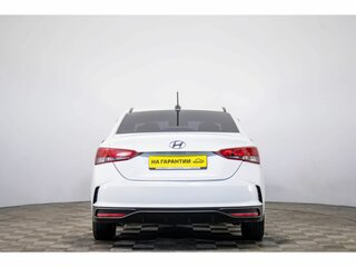 2020 Hyundai Solaris II Рестайлинг, белый, 999000 рублей, вид 5