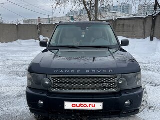 2007 Land Rover Range Rover Supercharged III Рестайлинг, синий, 1000000 рублей, вид 2