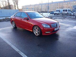 2011 Mercedes-Benz C-Класс 180 BlueEFFICIENCY III (W204), красный, 990000 рублей, вид 5