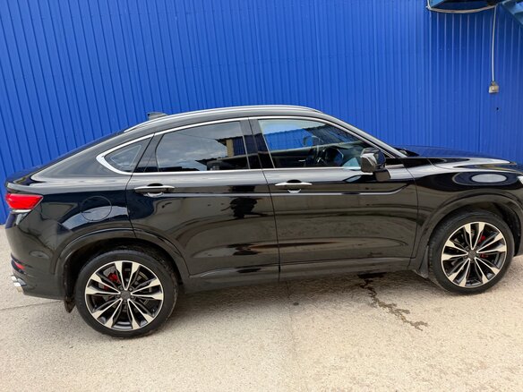2022 Geely Tugella I Рестайлинг, чёрный - вид 6