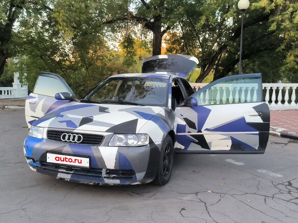 2001 Audi A3 I (8L) Рестайлинг, синий - вид 8