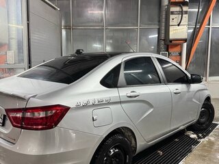 2016 Lada (ВАЗ) Vesta I, серебристый, 620000 рублей, вид 5