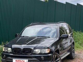 2000 BMW X5 4.4i I (E53), чёрный, 610000 рублей, вид 1