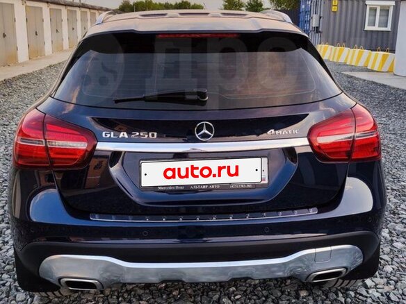 2017 Mercedes-Benz GLA 250 I (X156) Рестайлинг, синий, 2670000 рублей - вид 3