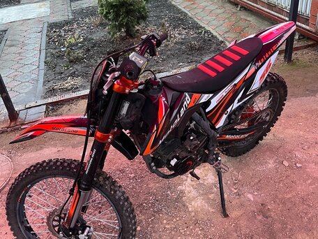 2024 Motoland CRF250 Enduro, оранжевый, 135000 рублей, вид 2