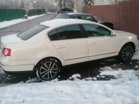 2008 Volkswagen Passat B6, белый, 740000 рублей - вид 1