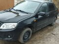 2012 Lada (ВАЗ) Granta I, чёрный, 185000 рублей - вид 4