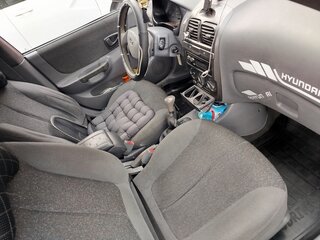 2008 Hyundai Accent ТагАЗ II, серебристый, 315000 рублей, вид 5