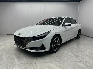 2021 Hyundai Elantra VII (CN7), белый, 1565000 рублей, вид 3