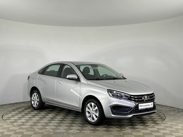 2026 Lada (ВАЗ) Vesta I Рестайлинг (NG), серебристый - вид 11