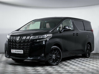 2021 Toyota Alphard III Рестайлинг, чёрный, 5500000 рублей, вид 1