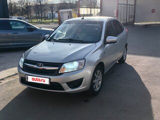 2015 Lada (ВАЗ) Granta I, серебристый, 500000 рублей, вид 3