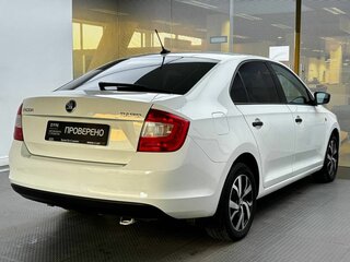 2017 Skoda Rapid I Рестайлинг, белый, 920000 рублей, вид 5