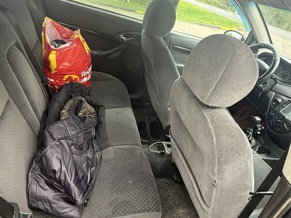 2004 Ford Focus I Рестайлинг, синий, 160000 рублей - вид 6