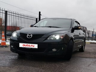 2008 Mazda 3 I (BK) Рестайлинг, чёрный, 650000 рублей, вид 2