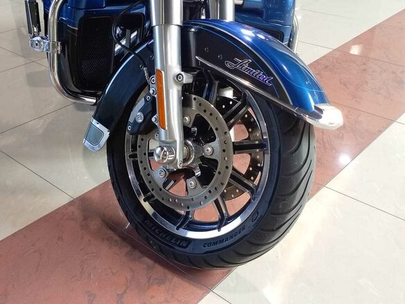 2017 Harley-Davidson Electra Glide, синий - вид 6