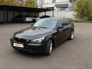 2008 BMW 5 серии 520d V (E60/E61) Рестайлинг, чёрный, 1150000 рублей, вид 1