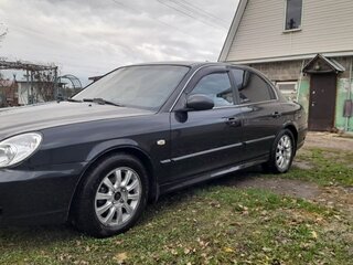 2008 Hyundai Sonata ТагАЗ IV (EF) Рестайлинг, чёрный, 515000 рублей, вид 1