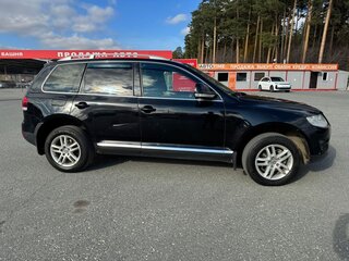 2008 Volkswagen Touareg I Рестайлинг, чёрный, 1250000 рублей, вид 4