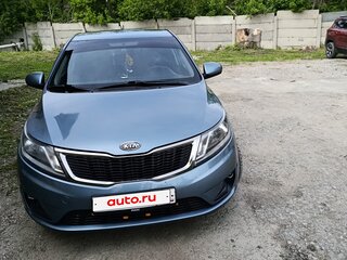 2011 Kia Rio III, голубой, 740000 рублей, вид 2