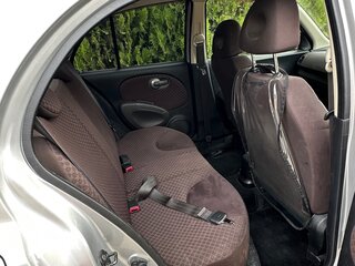 2010 Nissan March III (K12), серебристый, 550000 рублей, вид 4