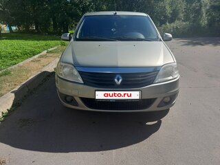 2011 Renault Logan I Рестайлинг, бежевый, 300000 рублей, вид 1
