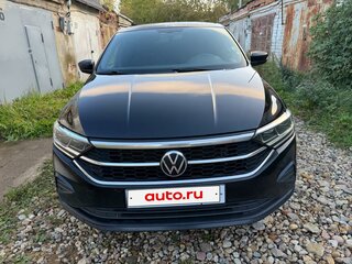 2021 Volkswagen Polo VI, чёрный, 1770000 рублей, вид 3