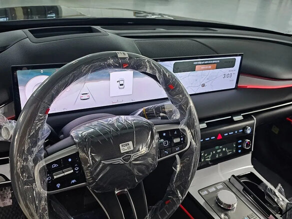2026 Genesis G80 II Рестайлинг, чёрный, 8909412 рублей - вид 12