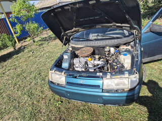 1998 Lada (ВАЗ) 2110, серебристый, 100000 рублей, вид 2