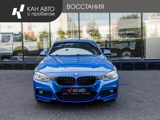 2017 BMW 3 серии 320i xDrive VI (F3x) Рестайлинг, синий, 2183000 рублей, вид 2