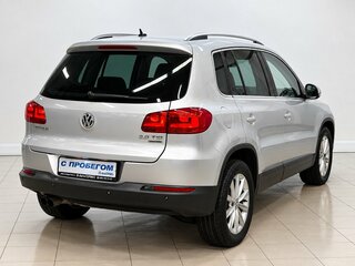 2012 Volkswagen Tiguan I Рестайлинг, серебристый, 1199000 рублей, вид 4