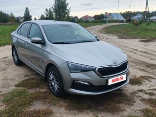 2021 Skoda Rapid II, серый, 1830000 рублей, вид 4