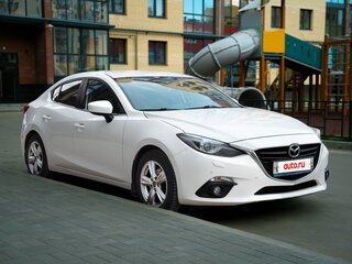 2013 Mazda 3 III (BM), белый, 1250000 рублей, вид 1