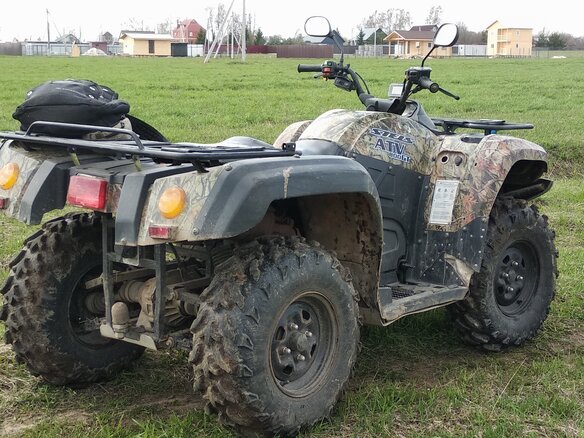 2011 Stels ATV-800, зелёный, 385000 рублей - вид 7