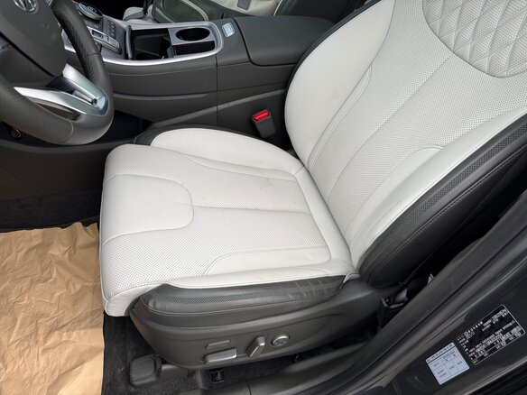 2021 Hyundai Santa Fe IV Рестайлинг, серый, 3798000 рублей - вид 6