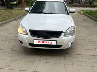 2008 Lada (ВАЗ) Priora I, белый, 290000 рублей, вид 1