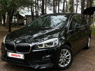 2020 BMW 2 серии Gran Tourer Gran Tourer 216d F46 Рестайлинг, чёрный, 1590000 рублей, вид 2