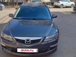 2006 Mazda 6 I (GG) Рестайлинг, серый, 450000 рублей, вид 1