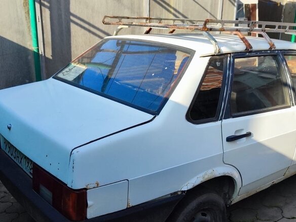 1998 Lada (ВАЗ) 21099, белый, 100000 рублей - вид 6