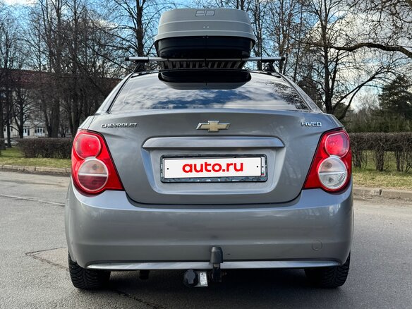 2012 Chevrolet Aveo II, серый, 465000 рублей - вид 10