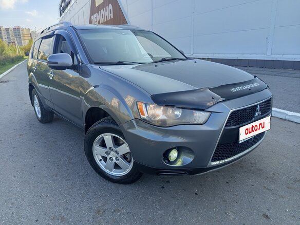 2010 Mitsubishi Outlander II Рестайлинг, серый - вид 32