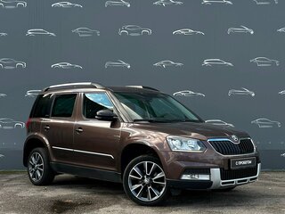 2017 Skoda Yeti I Рестайлинг, коричневый, 1162700 рублей, вид 3