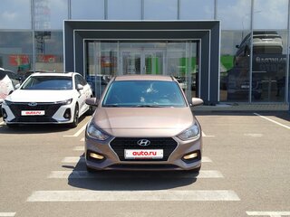 2019 Hyundai Solaris II, коричневый, 1180000 рублей, вид 2