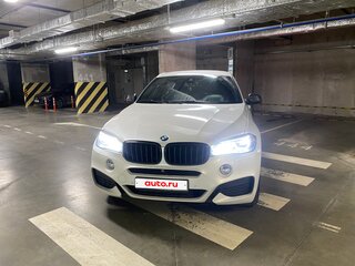 2017 BMW X6 40d II (F16), белый, 3800000 рублей, вид 4