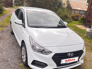 2018 Hyundai Solaris II, белый, 1480000 рублей, вид 3