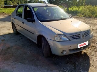2006 Renault Logan I, серый, 380000 рублей, вид 3