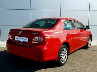 2010 Toyota Corolla AMT X (E140, E150), красный, 1360000 рублей, вид 5