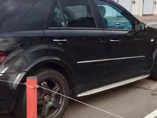 2008 Mercedes-Benz M-Класс 320 II (W164) Рестайлинг, чёрный, 1400000 рублей, вид 4