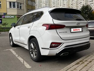 2018 Hyundai Santa Fe IV, белый, 3750000 рублей, вид 5